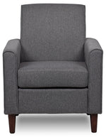 Lucien Accent Chair - Dark Grey