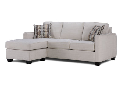 Safia Sofa Chaise - Bone