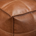 Truffle Square Ottoman - Brown