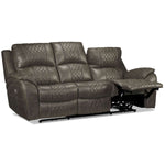 Wesley Dual Power Reclining Sofa - Granite