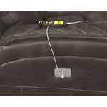 Wesley Dual Power Reclining Sofa - Granite