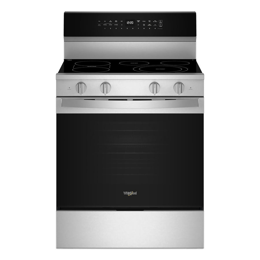 Whirlpool Fingerprint Resistant Stainless Steel Freestanding Electric Convection Range (5.3 cu.ft.) - YWFES7030SZ