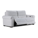 Zoey Power Reclining Sofa and Loveseat Set - Natural