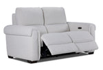 Zoey Power Reclining Sofa and Loveseat Set - Natural