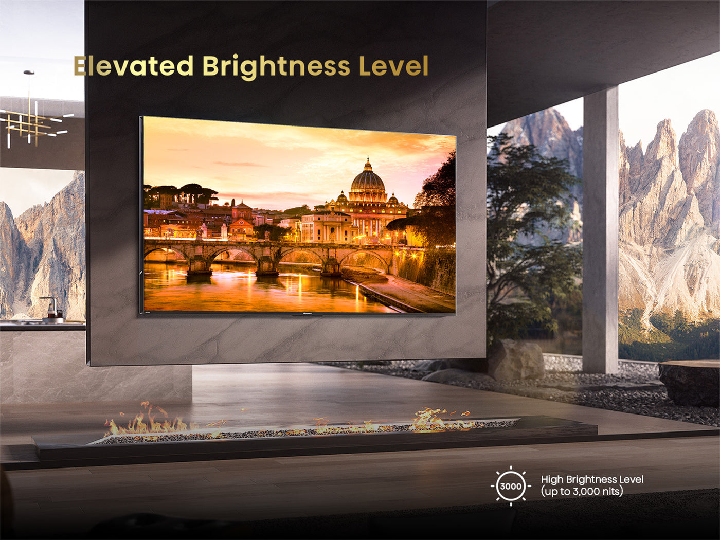 Hisense 65" 4K Smart Mini-LED Pro QLED 165Hz TV - 65U78QG--