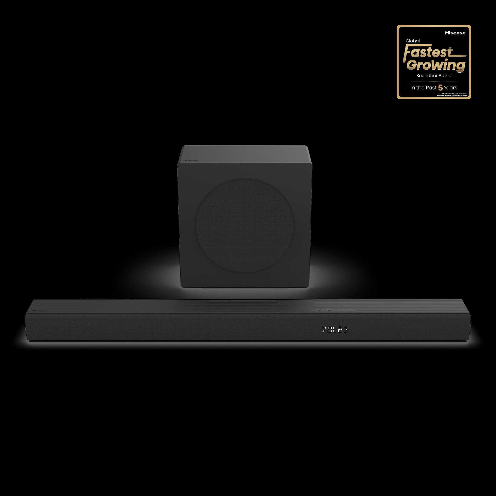 Hisense 480W 3.1 ch Soundbar with Wireless Subwoofer - HS3100