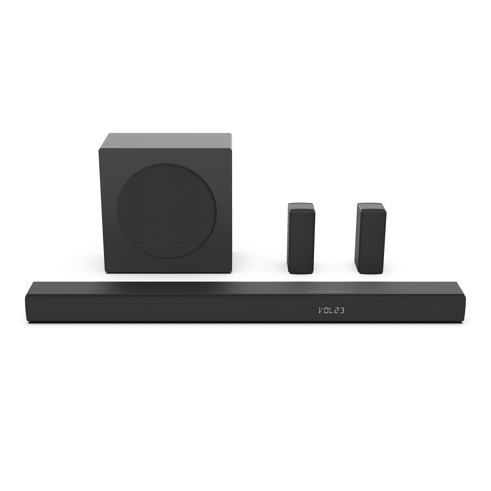 Hisense 540W 5.1 ch Soundbar with Rear Speakers & Wireless Subwoofer - HS5100