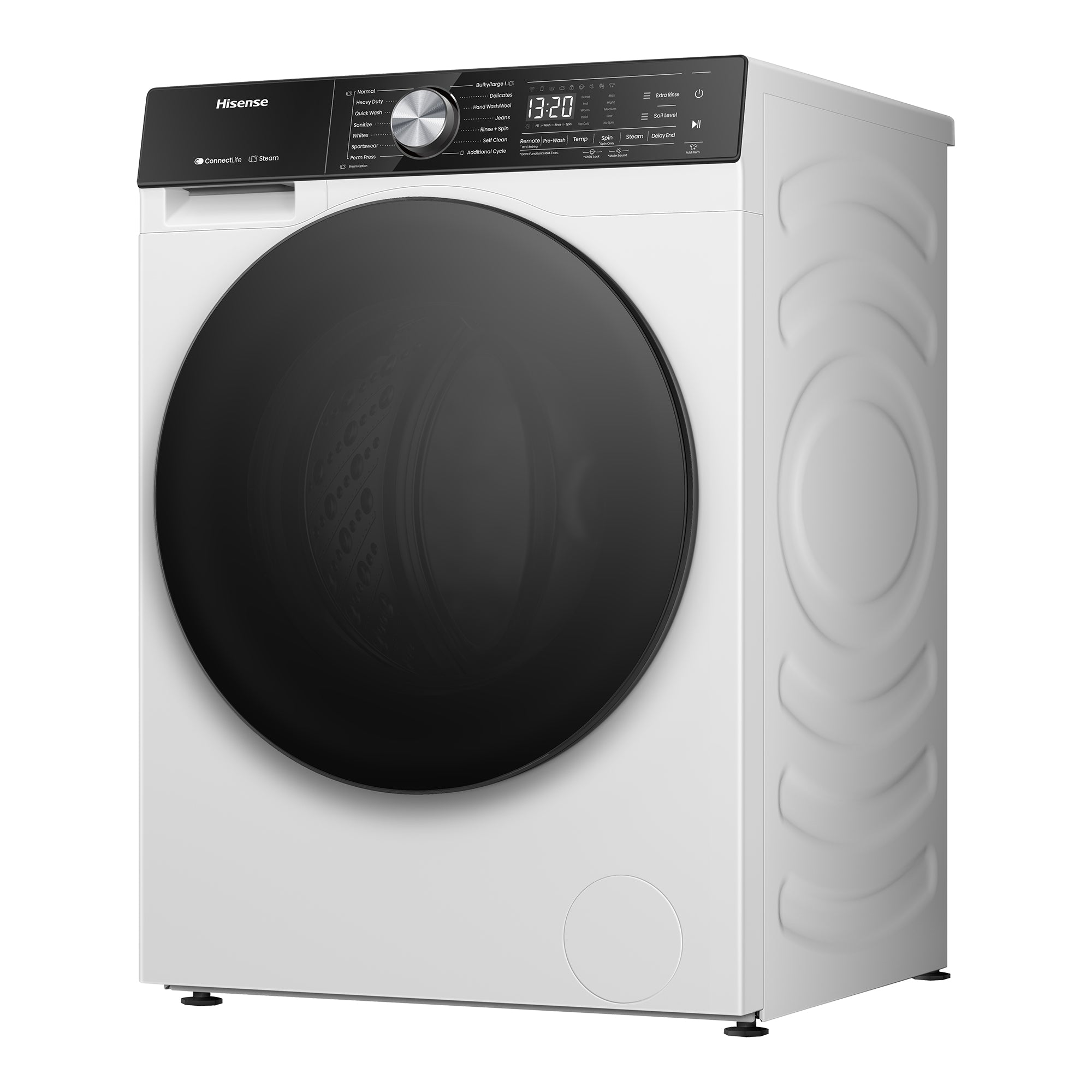 Hisense White Front Load Washer (3.1 cu. ft.) - WF5S2845BW