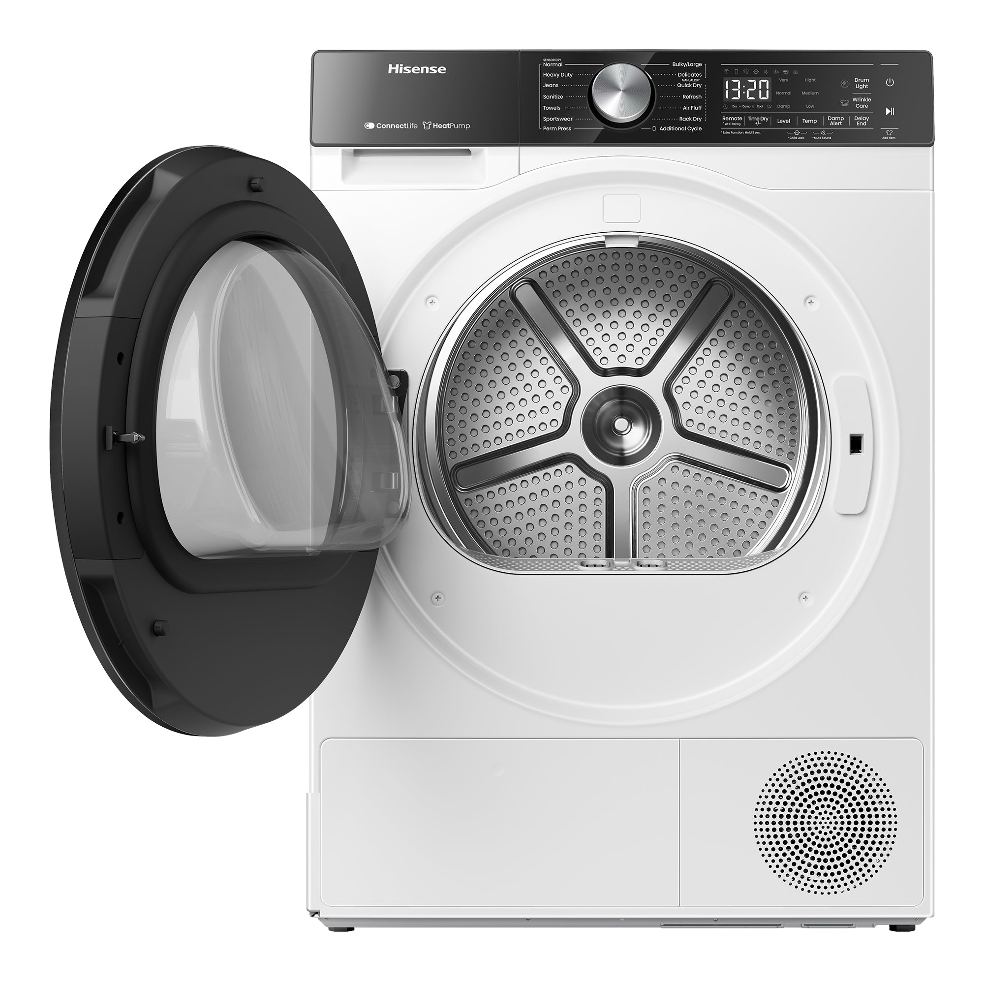 Hisense White Electric Dryer (4.5 cu. ft.) - DH5S452BW