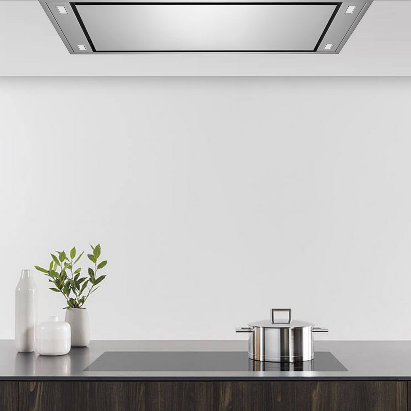 VICTORY Stainless Steel 900 CFM Flush Ceiling Range Hood - Horizon