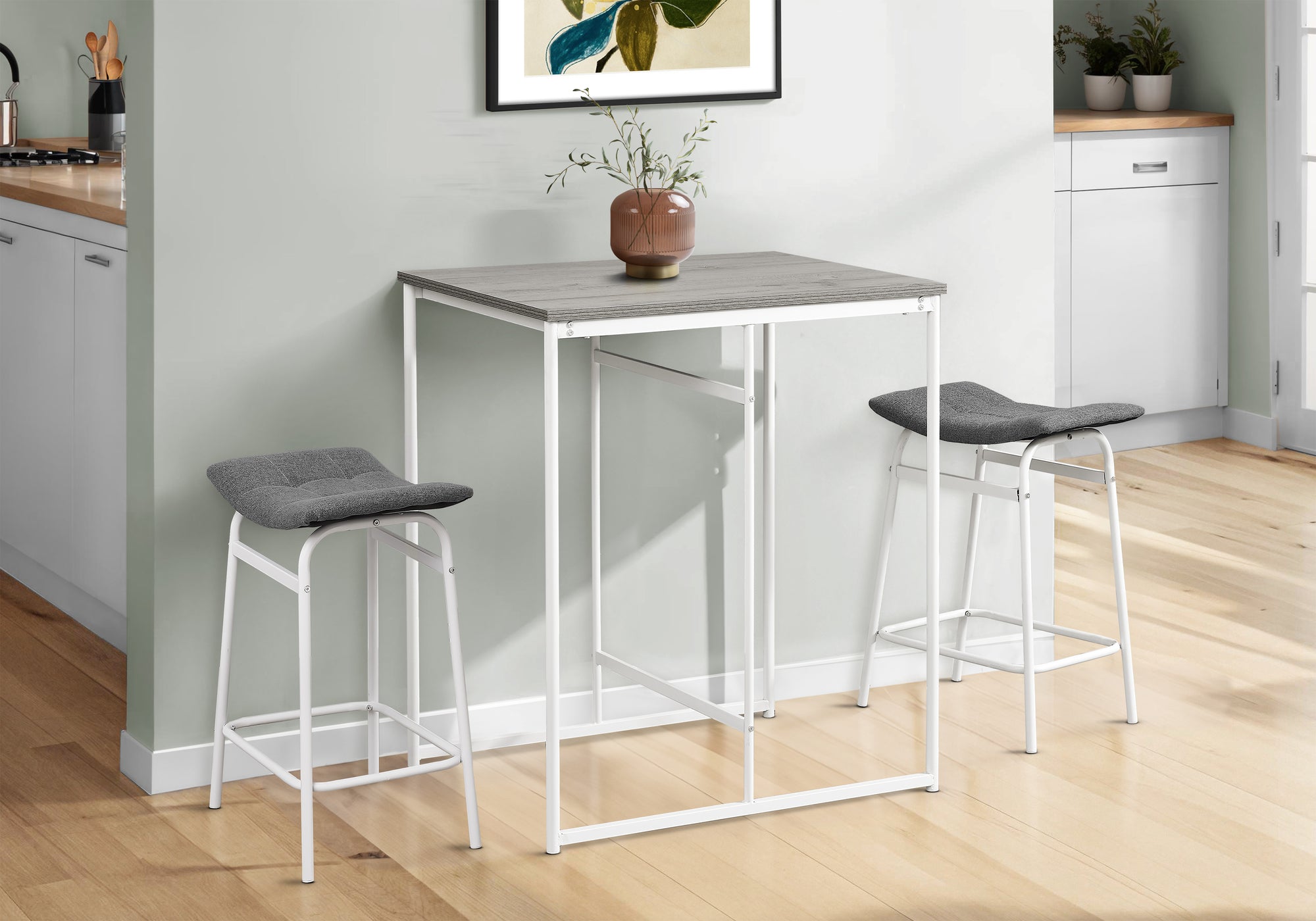 Brooke Counter-height Dining Table - Grey