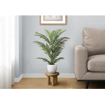 28" Palm Tree With 6" White Pot - Green