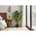 45" Monstera Plant With 6" Black Pot - Green