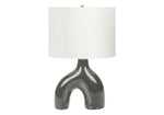 Elm Table Lamp - Grey