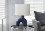 Elm Table Lamp - Blue
