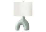 Elm Table Lamp - Green