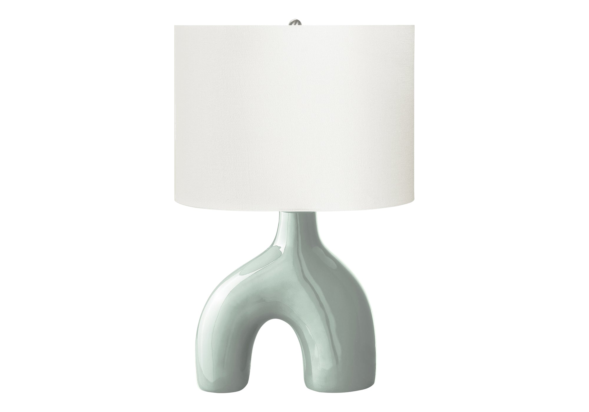 Elm Table Lamp - Green