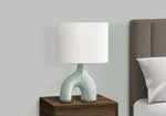 Elm Table Lamp - Green