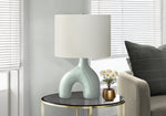 Elm Table Lamp - Green