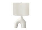 Elm Table Lamp - White