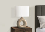 Birch Table Lamp - Brown