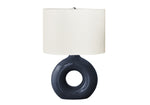 Birch Table Lamp - Blue