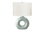 Birch Table Lamp - Green