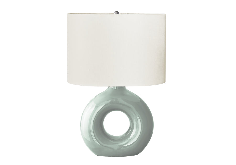 Birch Table Lamp - Green