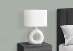 Birch Table Lamp - White