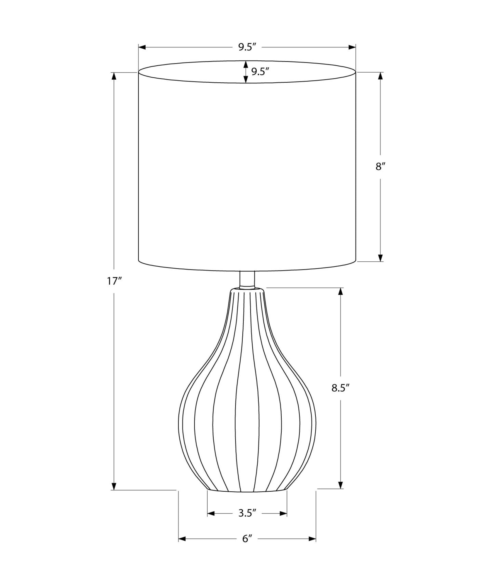 Haze Table Lamp - Beige