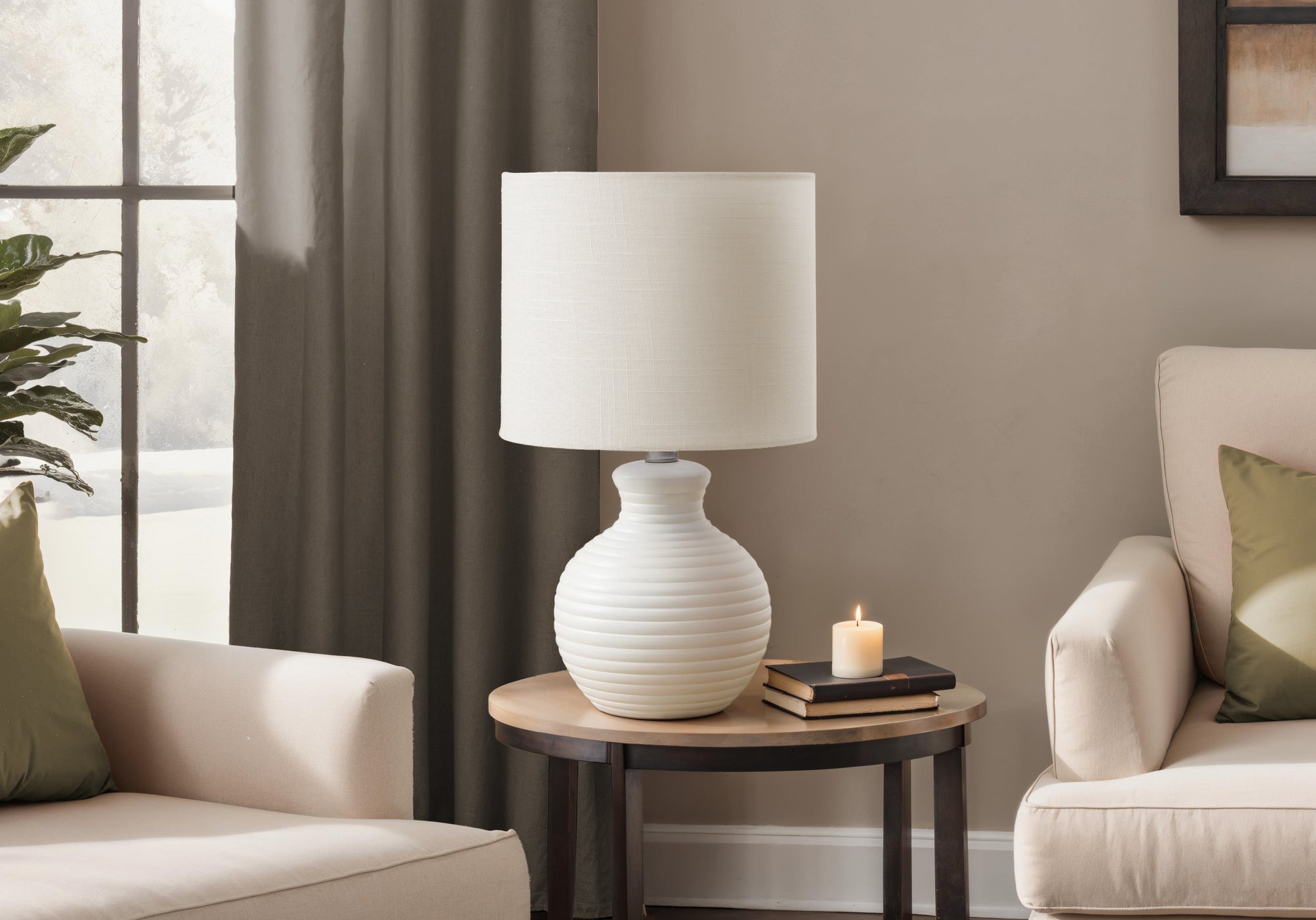 Thorne Table Lamp - White