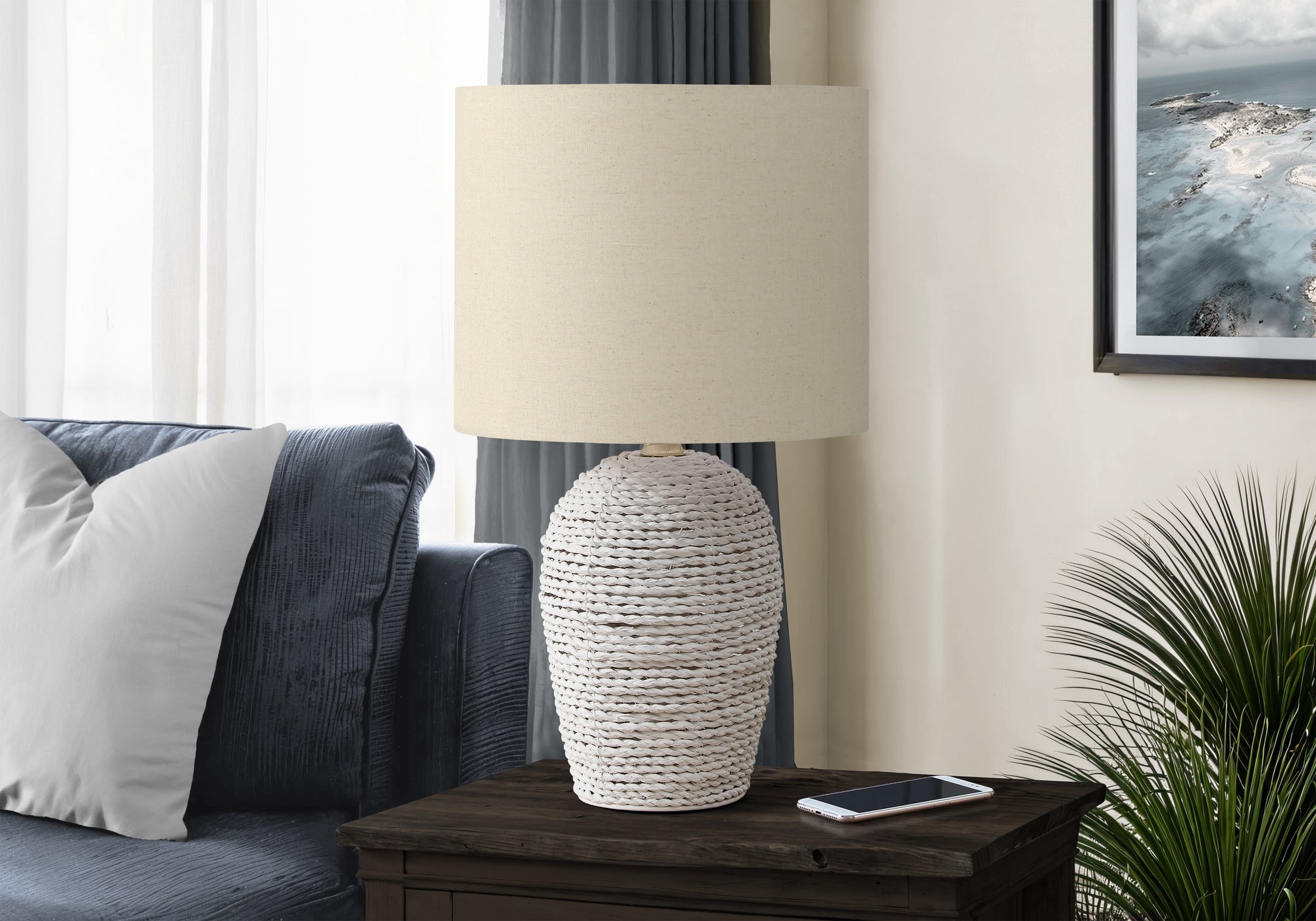 Arven Table Lamp - White