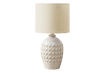 Silque Table Lamp - Ivory
