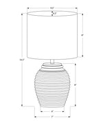 Revyn Table Lamp - Grey