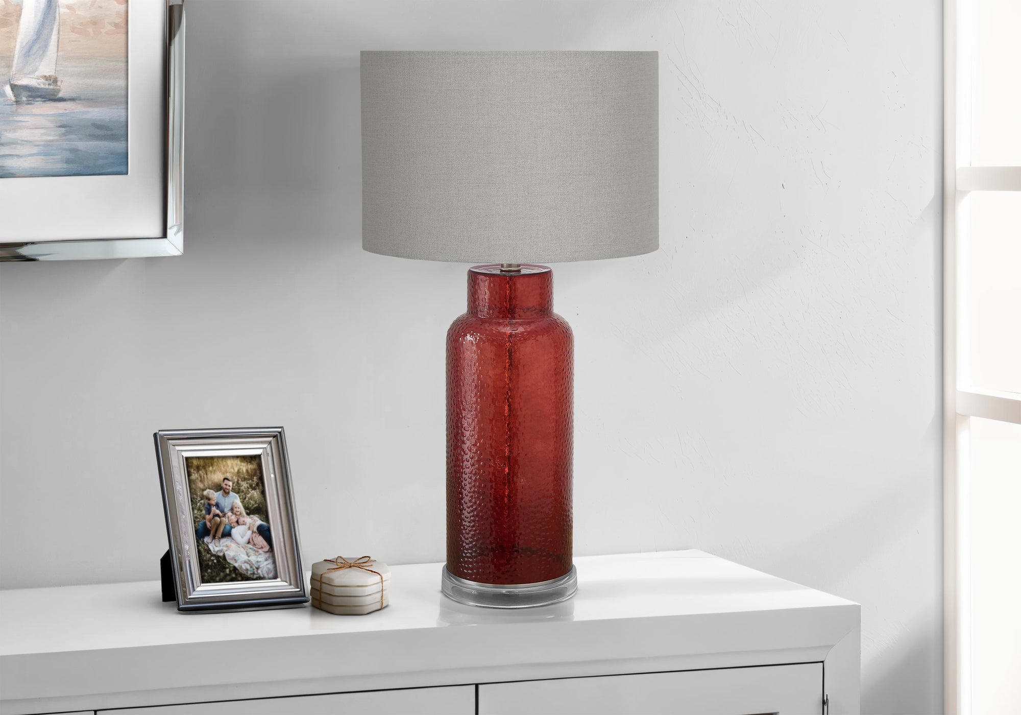 Eon Table Lamp - Red