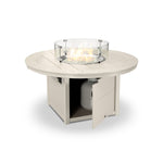 POLYWOOD® Round 48" Fire Pit Table - Sand