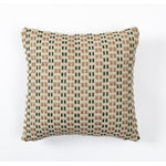 In Full Bloom 18 x 18" Textured Woven Cushion - Ivory