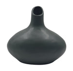 In Full Bloom Ceramic Vase - Green