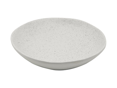 In Full Bloom Ceramic Bowl Speckle - White