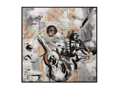 In Harmony Textured Abstract Multi Themed Design Art