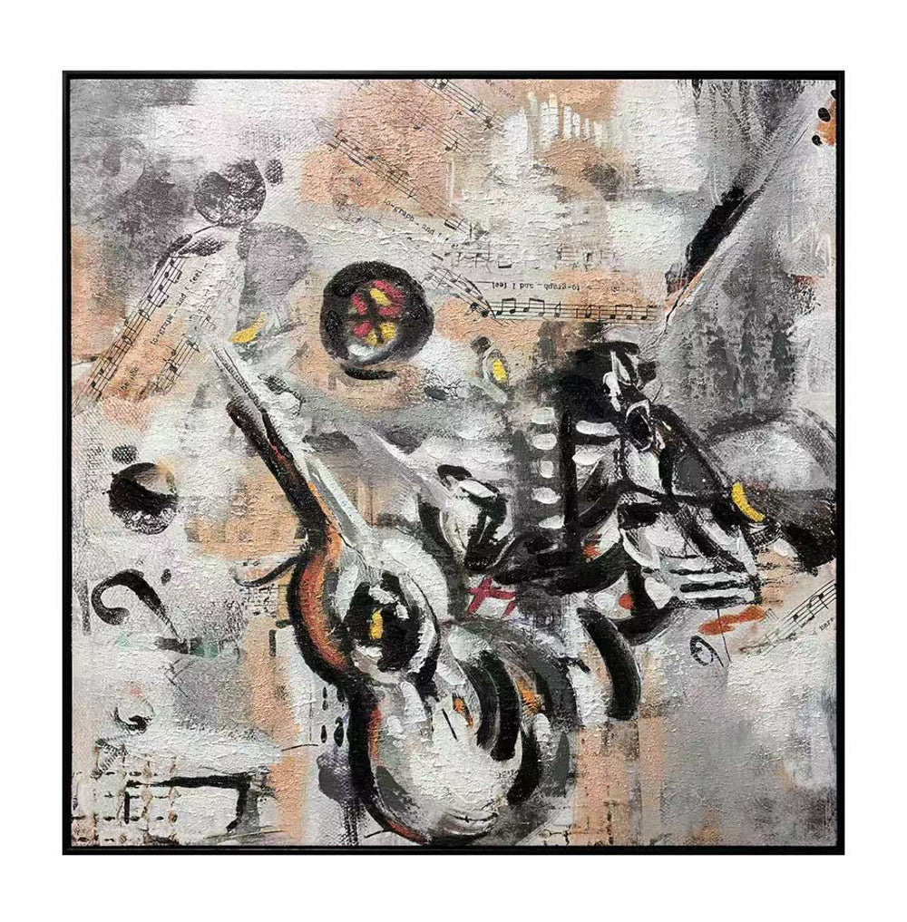 In Harmony Textured Abstract Multi Themed Design Art