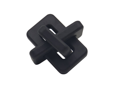 In Harmony Abstract Knot Décor - Black