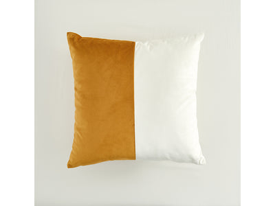 In Harmony 18 x 18" Cushion - Gold, White