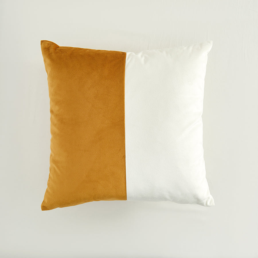In Harmony 18 x 18" Cushion - Gold, White