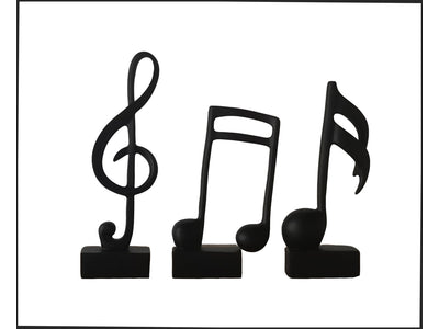 In Harmony Musical Table Décor - Black