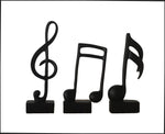 In Harmony Musical Table Décor - Black