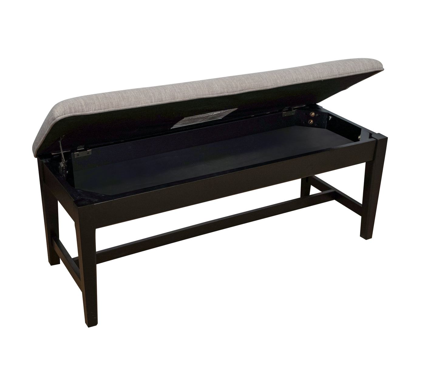 Isadora Storage Bench Black, Grey Leon's