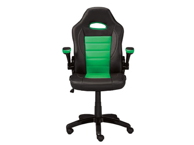 Brennan Gaming Chair - Green and Black