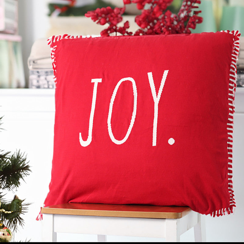 Ponderosa XI 20" x 20" Decorative Cushion - Red/White