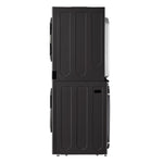 LG Black Stainless Steel Wash Tower™ 5.2 Cu. Ft. Front Load Washer and 7.4 Cu. Ft. Heat Pump Ventless Dryer - WKHC202HBA